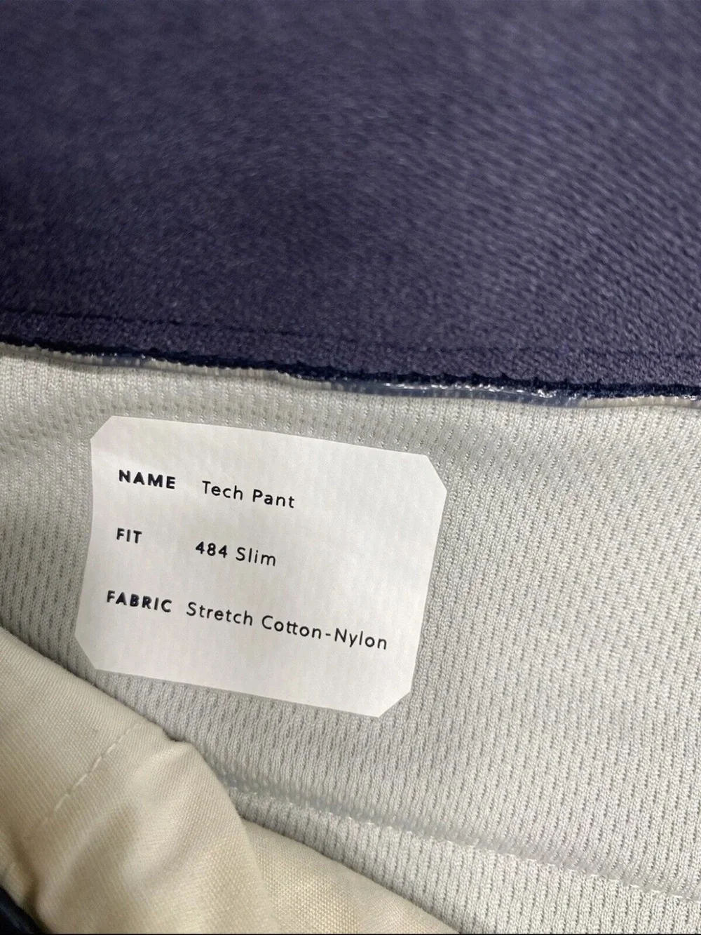 J.crew 484 Slim-fit tech oxford pant  NWT Size 30x30